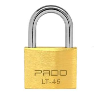 Imagem de Cadeado Pado Dourado com 2 Chaves LT-45mm