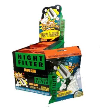Imagem de Caixa Filtro Para Cigarro Sadhu Long Slim Night Filter