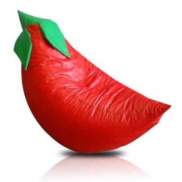 Imagem de Puff Infantil Pimenta II material sintético Vermelho - Phoenix Puff, V