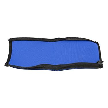 Imagem de Yunseity Peças de Reposição de Feixe de Cabeça de Fone de Ouvido, Melhorar o Conforto e Prevenir o Solo Capilar, Couro Artificial + Tampa da Cabeça da Cabeça de Substituição de Espuma (Azul)