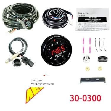Imagem de Kit de medidor de relação ar-combustível O2 de banda larga 30-0300 30-4110 da série X, compatível com sensor de oxigênio para gases de escape, compatível com Volvo, compatível com Lexus, compatível co
