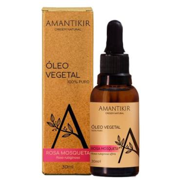 Imagem de Óleo Vegetal Rosa Mosqueta 100% Puro 30ml Amantikir