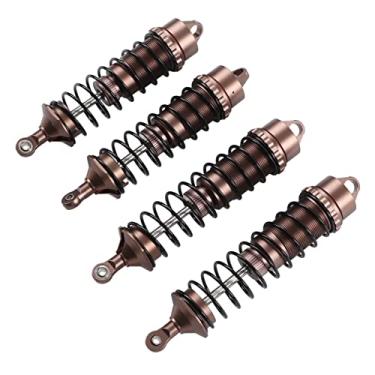 Imagem de Domary Almonte de Alumínio RC Damper Spring Damper Set para Arrma 1/8 Kraton Typhon Outcast (Marrom)