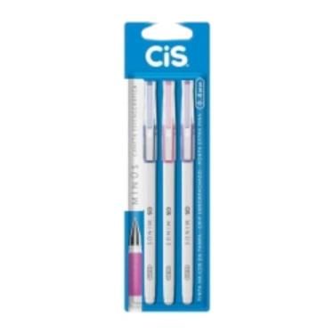 Imagem de Caneta Esferográfica Minus 0.4 mm, CIS, Blister c/3 unidades