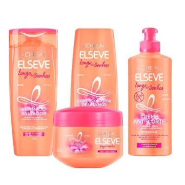 Imagem de L'Oréal Paris Elseve Longo dos Sonhos Kit - Shampoo + Condicionador + 