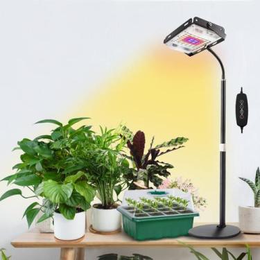 Imagem de LED de mesa Grow Light LBW Full Spectrum para plantas de interior