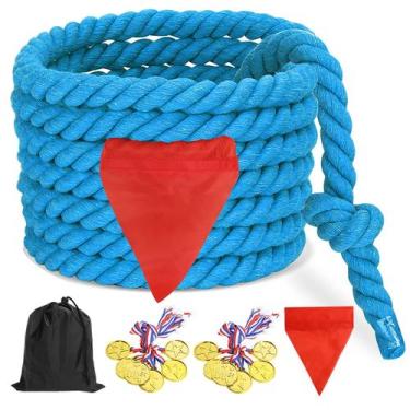 Imagem de Jogos ao ar livre Tug of War Rope CWLAKON 18 m para crianças e adultos