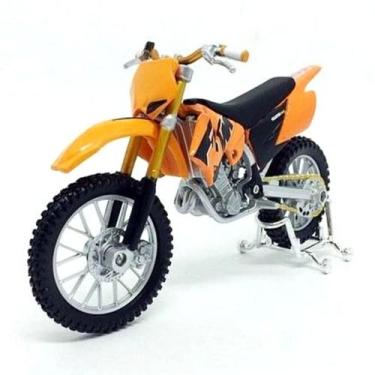 Imagem de Miniatura Moto Ktm 525 Sx 1/18 Laranja Maisto 35300