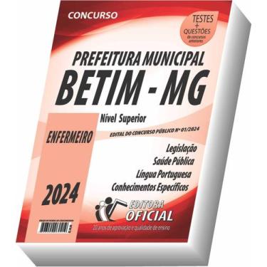 Imagem de Apostila Prefeitura De Betim - Mg - Enfermeiro - Curso oficial