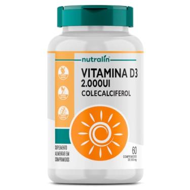 Imagem de Vitamina D.3. Nutralín Colecalciferol 60 Comprimidos