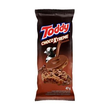 Imagem de Cookies Toddy ChocoXTreme Sabor Chocolate com Gotas de Chocolate 47g