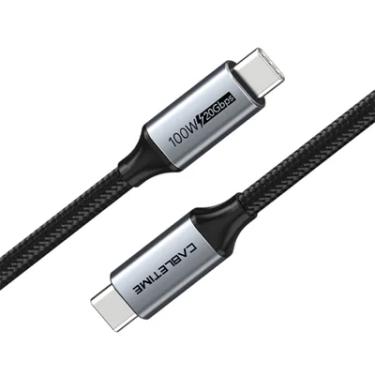 Imagem de Cabo Cabletime, USB-C 3.2, 20GBPS, 4K, 60HZ, 1.5 Metros, 100W
