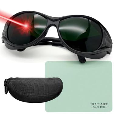 Imagem de UpaClaire Óculos de proteção para terapia de luz vermelha Od4+ Barreira 190-2000 Nm 30% Óculos de segurança de transmissão de luz