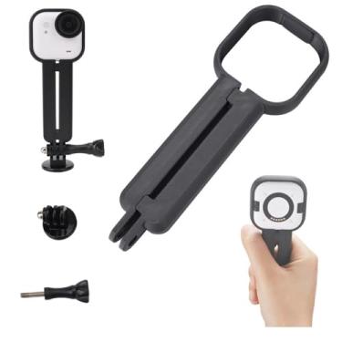 Imagem de Coyktonty Moldura protetora compatível com Insta -360 Go Ultra, design de alça estendida com suporte de montagem, pode ser conectada a um tripé, bastão de selfie, etc.