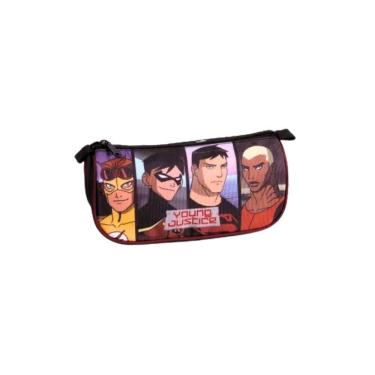 Imagem de Estojo Escolar Penal Simples Liga Da Justiça Jovem 50777