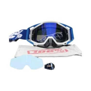 Imagem de Óculos De Motocross Masculinos Para Corrida Óculos De Ciclismo Óculos 