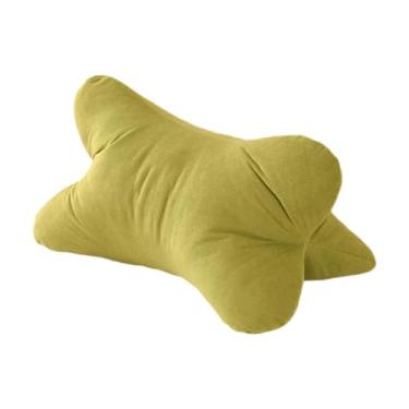 Imagem de Zialofi Travesseiro de apoio para cintura, encosto compacto, multiuso, macio, apoio para pescoço, descanso para costas, para casa, homens, mulheres, sala de, Verde