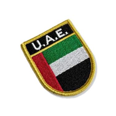 Imagem de BP0210E-011 Bandeira U.A.E. Patch Bordado 5,7x6,8cm SA23 - BR44