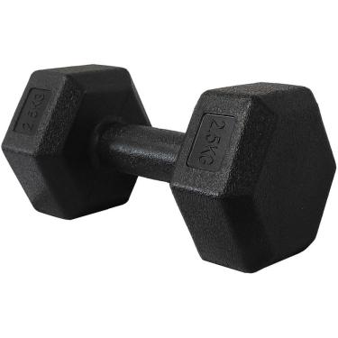 Imagem de Halter Dumbbell Pvc Sextavado - 2.5Kg