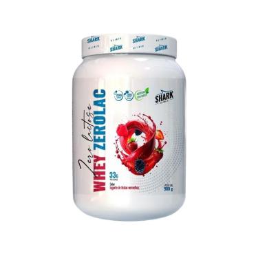 Imagem de Whey Zerolac Pote 900g Iogurte c/ Frutas Vermelhas - Sharkpro Suplementos