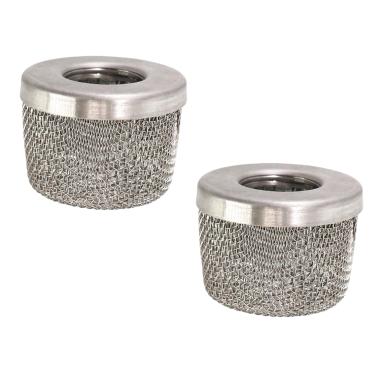Imagem de Tektall Filtro de entrada de bomba 183770 para pulverizador de tinta sem ar 455 495 st Ultra 500 Ultra Max 695 Mangueira de sucção de tela dupla com rosca NPT de 1,9 cm (rosca NPT 183770)