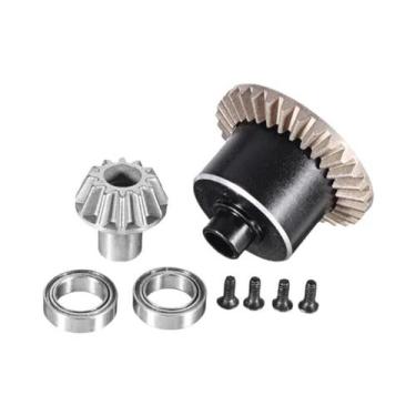 Imagem de Peças Metálicas Atualizadas Para Carro RC Caminhão, Engrenagem Do Dife