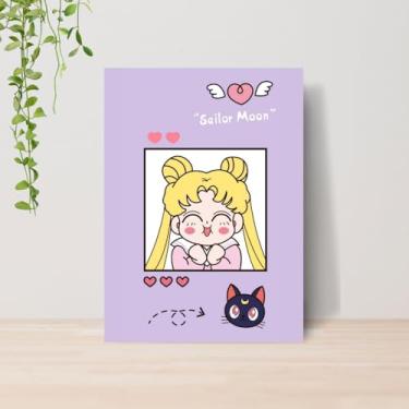 Imagem de Genérico, Quadro Sailor Anime A4 | Placa MDF 002