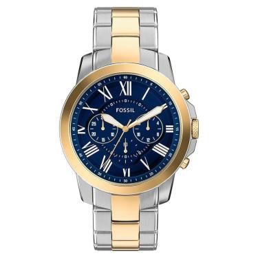 Imagem de Relógio Fossil Masculino Grant Bicolor - FS6132/1AN Relógio Fossil Masculino Grant - FS6132/1AN-Masculino