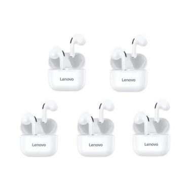 Imagem de Fone De Ouvido Bluetooth Lenovo LP40 5.0 Semi-intra-auricular Áudio Hi