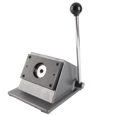 Imagem de Cortador de crachá Circular Cortador de Matriz, Cortador de Soco de Aço Inoxidável para Papel, Couro, Cartões de PVC Com Alça de Braço Comprido, Base Estável, Corte Preciso, (32