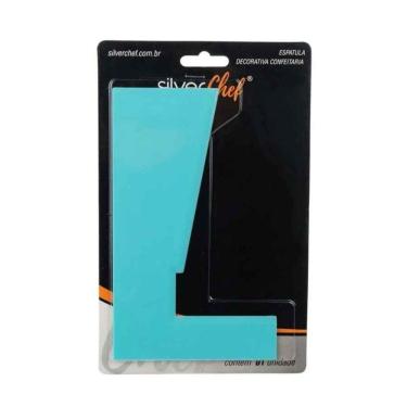 Imagem de Espátula Decorativa Confeitaria Ft239 -silver Chef - Com 1 Unidade