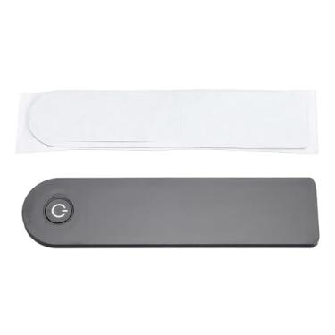 Imagem de Chiffonade Capa de painel de policarbonato à prova de poeira para M365 PRO/PRO2/1S 13,4 x 3,3 cm (preta, 13,4 x 3,3 x 0,4 cm)