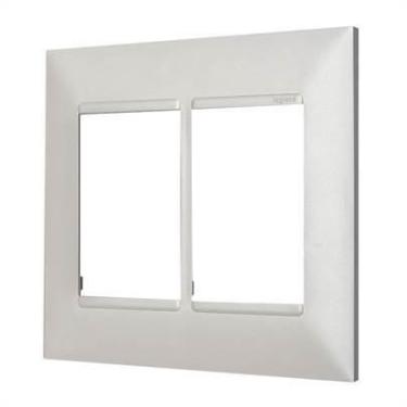 Imagem de Placa 4x4 3+3 Postos Pérola -  Pial Plus+ - PIAL LEGRAND