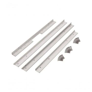 Imagem de Kit De Instalação Flush Tramontina Para Lixeira De Embutir Quadrum 5 Litros