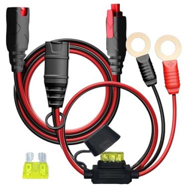 Imagem de Combo GC002 e GC004 X-Connect adequado para acessórios de carregador de bateria, terminal de ilhó XL M6 (1/10.2 cm), comprimento total de 3 m + cabo de carregador inteligente de baterias inteligentes