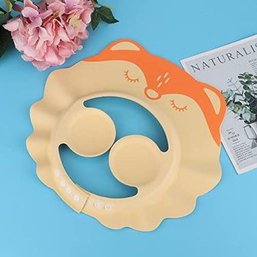 Imagem de Zerodis Tampa Ajustável do Protetor do champô bebê, Chapéu Protetor Chuveiro para CriançAs, Proteção da Lavagem Cabelo Banho das CriançAs para Os Olhos e As Orelhas Touca de Chuveiro