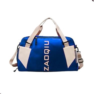Imagem de Bolsa de Mão/Mala de Bordo 10 kg – Versátil para Viagem, Academia e Dia a Dia | Compacta, Resistente e Fácil de Transportar (Azul Royal)