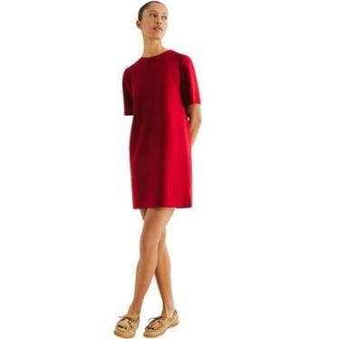 Imagem de Vestido Hering Curto Em Viscose Creponada-Feminino