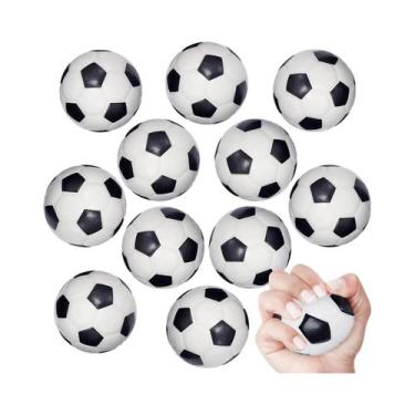 Imagem de Bolas De Estresse Mini Futebol Para Crianças 12 Peças Brinquedos De Es