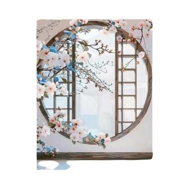 Imagem de Pintura a Óleo DIY Para Adultos Por Números Flores Paisagem Chinesa De