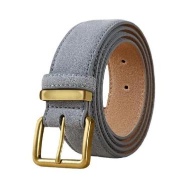 Imagem de Cinto De Camurça Feminino De 35cm De Largura, Estilo Retrô, Cinto Unis