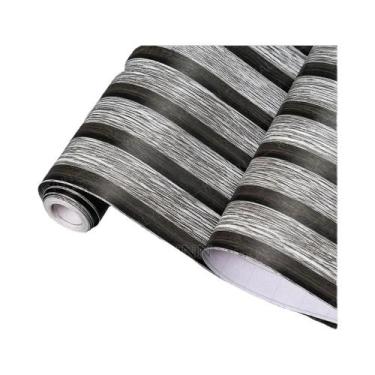 Imagem de Papel De Parede Floral Verde Autoadesivo Vinil Para Decoração De Sala 