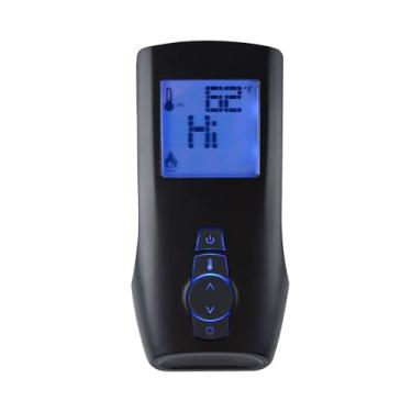 Imagem de YZQPNB Transmissor remoto de controle de lareira 0.584.040 compatível com série GTMFSLA preta