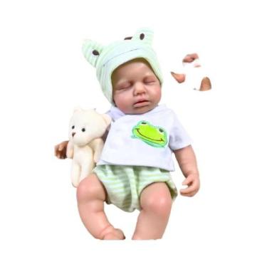 Imagem de Boneca De Silicone Reborn Lavável De 13 Polegadas Menina Ou Menino Bri