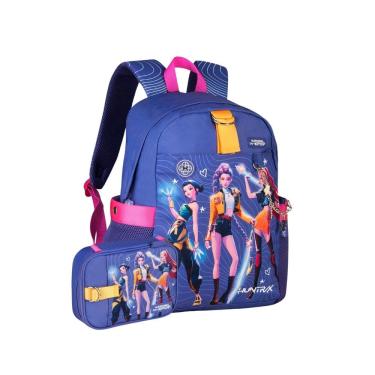 Imagem de Mochila De Costas Estojo Box Guerreiras Do K-Pop Netflix