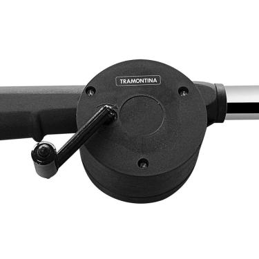 Imagem de Soprador Manual Para Carvão Tramontina Churrasco 26479100 Preto