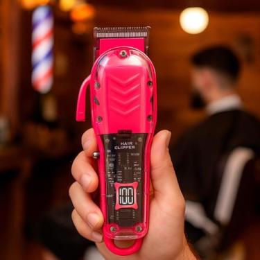 Imagem de Máquina Profissional Para Cabelo Sem Fio Bivolt - WMARK, Bivolt