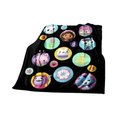 Imagem de Cobertor De Desenho Animado Fofo E Macio Para Casa, Quarto, Cama, Sofá