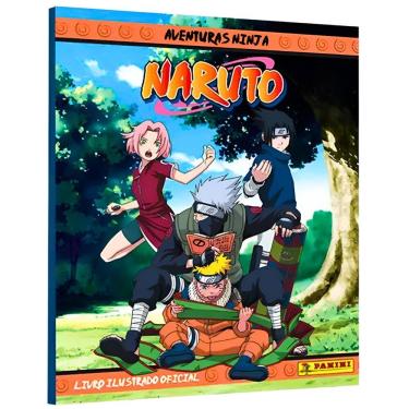 Imagem de Álbum de Figurinhas Naruto Clássico Capa Dura Panini