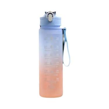 Imagem de Garrafa De Água Esportiva De 700ml Resistente a Quedas Com Escala De T
